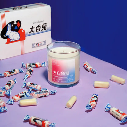 White Rabbit Candy Soy Candle