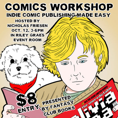 Comic & Zine Workshop - Hosted by Nicholas Friesen